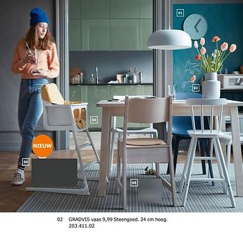 Promoties Gradvis vaas - Huismerk - Ikea - Geldig van 23/11/2018 tot 31/07/2019 bij Ikea
