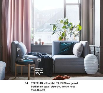 Promoties Ypperlig salontafel - Huismerk - Ikea - Geldig van 23/11/2018 tot 31/07/2019 bij Ikea