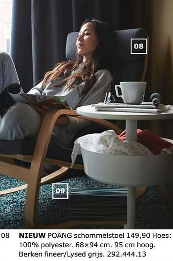 Promoties Poäng schommelstoel - Huismerk - Ikea - Geldig van 23/11/2018 tot 31/07/2019 bij Ikea