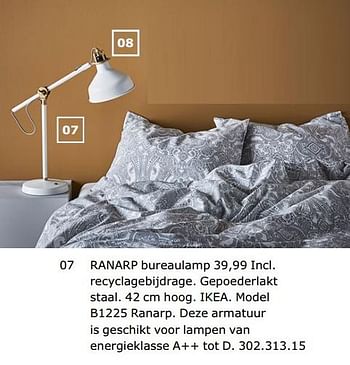 Promotions Ranarp bureaulamp - Produit maison - Ikea - Valide de 23/11/2018 à 31/07/2019 chez Ikea