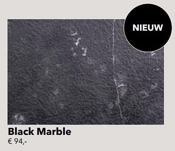 Promoties Laminaat black marble - Huismerk - Kvik - Geldig van 01/01/2019 tot 31/12/2019 bij Kvik Keukens