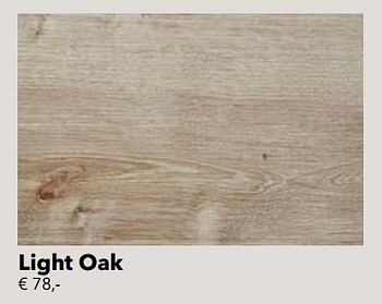 Promoties Laminaat light oak - Huismerk - Kvik - Geldig van 01/01/2019 tot 31/12/2019 bij Kvik Keukens