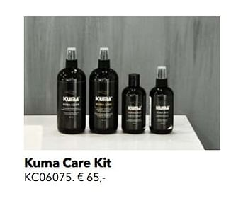 Promoties Kuma care kit - Kuma - Geldig van 01/01/2019 tot 31/12/2019 bij Kvik Keukens
