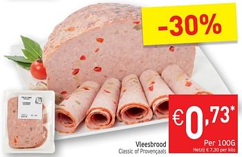 Promoties Vleesbrood classic of provençaals - Huismerk - Intermarche - Geldig van 15/01/2019 tot 20/01/2019 bij Intermarche