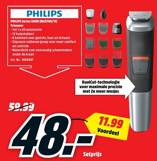 philips multigroom 5000 media markt