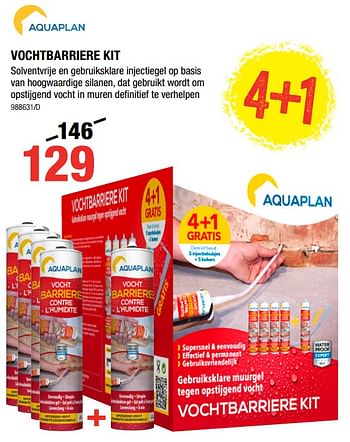 Promoties Vochtbarriere kit - Aquaplan - Geldig van 10/01/2019 tot 27/01/2019 bij HandyHome