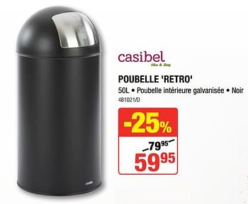 Promotions Poubelle retro - Casibel - Valide de 10/01/2019 à 27/01/2019 chez HandyHome