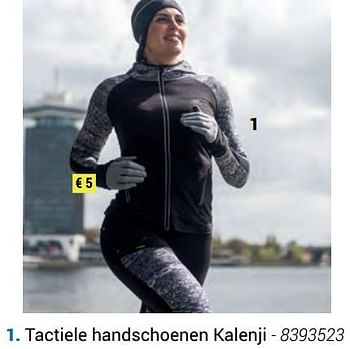 Promoties Tactiele handschoenen kalenji - Kalenji - Geldig van 01/01/2019 tot 22/03/2019 bij Decathlon