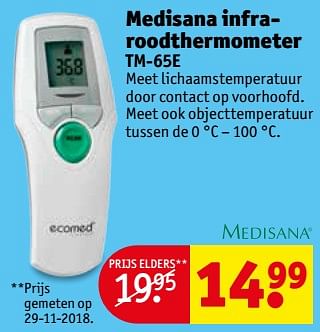 Medisana Medisana infraroodthermometer tm-65e - Kruidvat