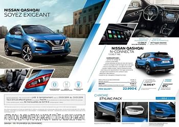 Promoties Nissan qashquai - Nissan - Geldig van 01/01/2019 tot 31/01/2019 bij Nissan