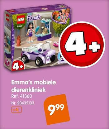 Promoties Emma`s mobiele dierenkliniek - Lego - Geldig van 14/01/2019 tot 31/01/2019 bij Fun