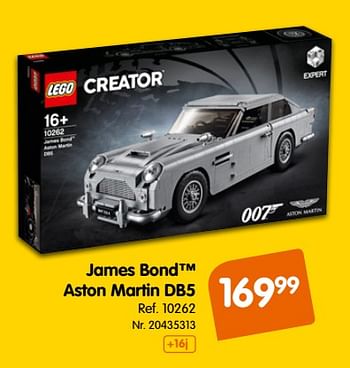 Promoties James bond aston martin db5 - Lego - Geldig van 14/01/2019 tot 31/01/2019 bij Fun