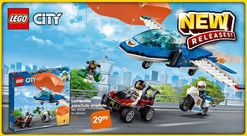Promotions Luchtpolitie parachute-arrestatie - Lego - Valide de 14/01/2019 à 31/01/2019 chez Fun