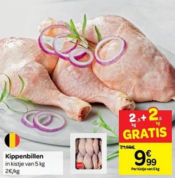 Promoties Kippenbillen - Huismerk - Carrefour  - Geldig van 16/01/2019 tot 28/01/2019 bij Carrefour