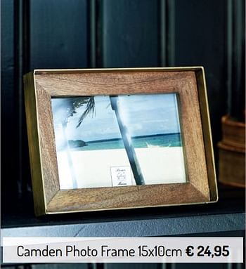 Promoties Camden photo frame - Riviera Maison - Geldig van 03/01/2019 tot 31/01/2019 bij Meubelen Jonckheere