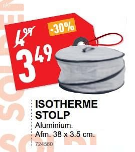 Promoties Isotherme stolp - Huismerk - Trafic  - Geldig van 16/01/2019 tot 20/01/2019 bij Trafic