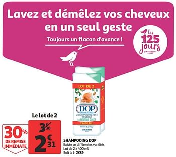 Promoties Shampooing dop - Dop - Geldig van 16/01/2019 tot 22/01/2019 bij Auchan