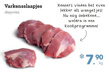 Promoties Varkensslaapjes - Huismerk - Buurtslagers - Geldig van 18/01/2019 tot 24/01/2019 bij Buurtslagers Vleeshal