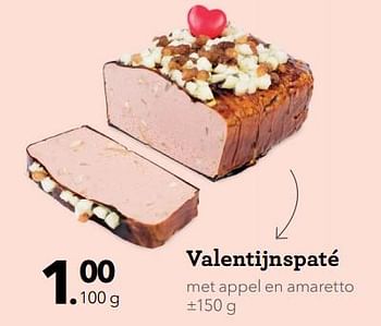 Promotions Valentijnspaté - Huismerk - Buurtslagers - Valide de 25/01/2019 à 31/01/2019 chez Buurtslagers Vleeshal