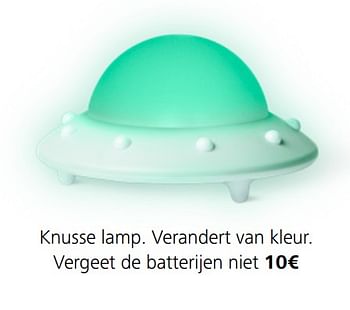 Promoties Knusse lamp. verandert van kleur - Huismerk - Flying Tiger Copenhagen - Geldig van 28/12/2018 tot 25/01/2019 bij Flying Tiger Copenhagen