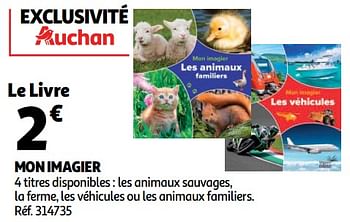 Promotions Mon imagier - Produit Maison - Auchan Ronq - Valide de 16/01/2019 à 22/01/2019 chez Auchan Ronq