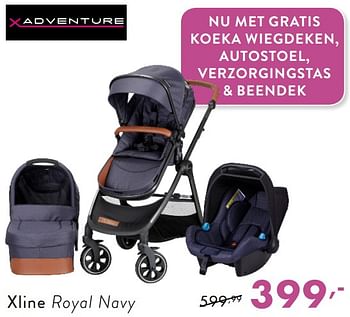 Promoties Xline royal navy - Xadventure - Geldig van 20/01/2019 tot 26/01/2019 bij Baby & Tiener Megastore