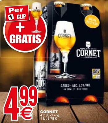 Promoties Cornet - Cornet  - Geldig van 22/01/2019 tot 28/01/2019 bij Cora