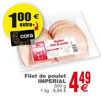 Promoties Kipfilet imperial - Imperial Meat Products - Geldig van 22/01/2019 tot 28/01/2019 bij Cora