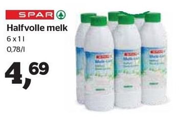 Promoties Halfvolle melk - Spar - Geldig van 17/01/2019 tot 29/01/2019 bij Spar Expres