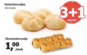 Promoties Worstenbroodje - Huismerk - Spar  - Geldig van 17/01/2019 tot 29/01/2019 bij Spar Expres