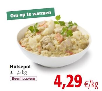 Promoties Hutsepot - Huismerk - Colruyt - Geldig van 16/01/2019 tot 29/01/2019 bij Colruyt