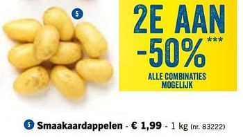 Promoties Smaakaardappelen - Huismerk - Lidl - Geldig van 28/01/2019 tot 02/02/2019 bij Lidl