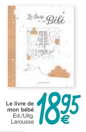 Promotion Cora Le Livre De Mon Bebe Produit Maison Cora Bebe Et Grossesse Valide Jusqua 4 Promobutler