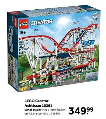 Promoties Lego creator achtbaan 10261 - Lego - Geldig van 21/01/2019 tot 10/02/2019 bij Intertoys