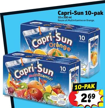 Promoties Capri-sun - Capri-Sun - Geldig van 22/01/2019 tot 27/01/2019 bij Kruidvat