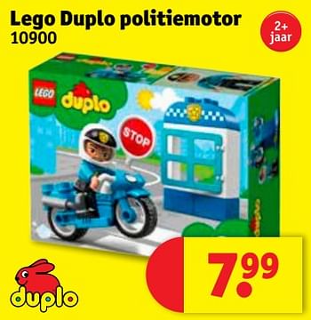 Promotions Lego duplo politiemotor 10900 - Lego - Valide de 22/01/2019 à 27/01/2019 chez Kruidvat