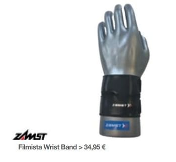 Promoties Filmista wrist band - Zamst - Geldig van 01/10/2018 tot 31/03/2019 bij Sport 2000