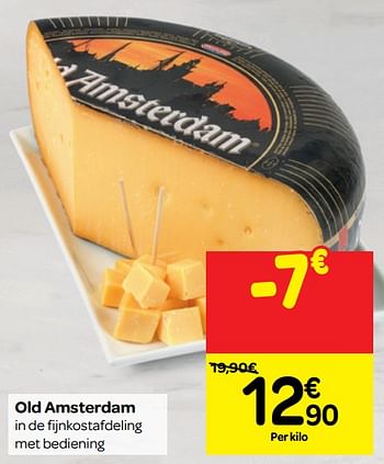 Promotions Old amsterdam in de fijnkostafdeling met bediening - Old Amsterdam - Valide de 23/01/2019 à 28/01/2019 chez Carrefour