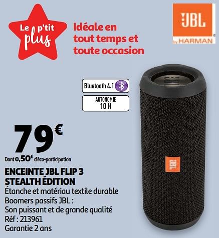 jbl flip 3 auchan