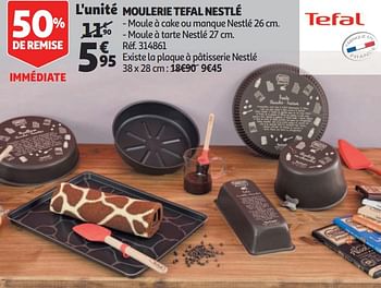 Promoties Moulerie tefal nestlé - Tefal - Geldig van 23/01/2019 tot 29/01/2019 bij Auchan
