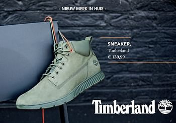 Promoties Sneaker - Timberland - Geldig van 01/10/2018 tot 31/03/2019 bij Avance