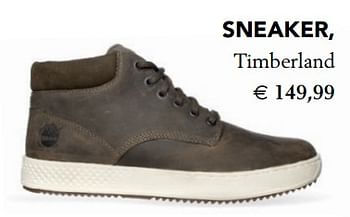 Promoties Sneaker - Timberland - Geldig van 01/10/2018 tot 31/03/2019 bij Avance