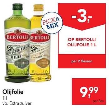 Promoties Olijfolie - Bertolli - Geldig van 30/01/2019 tot 12/02/2019 bij Makro