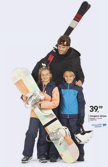 Promoties Jongens ski-jas - Panther - Geldig van 25/01/2019 tot 10/02/2019 bij Bristol