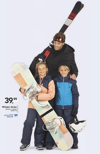 Promoties Meisjes ski-jas - Panther - Geldig van 25/01/2019 tot 10/02/2019 bij Bristol