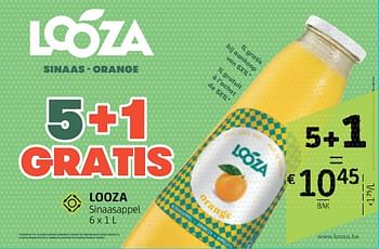 Promoties Sinaasappel - Looza - Geldig van 18/01/2019 tot 31/01/2019 bij BelBev