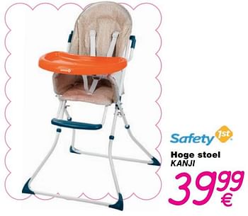 Promoties Hoge stoel kanji - Safety 1st - Geldig van 01/01/2019 tot 31/12/2019 bij Cora