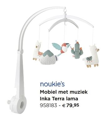 Promoties Mobiel met muziek inka terra lama - Noukie's - Geldig van 01/01/2019 tot 31/12/2019 bij Dreambaby
