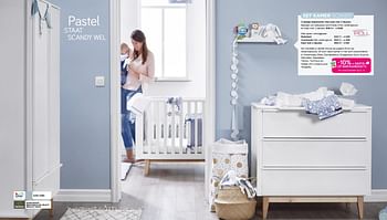 Troll 3-delige babykamer met kast 2 deuren - Promotie bij Dreambaby