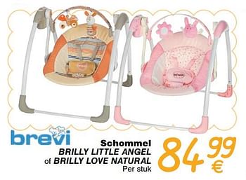 Promotions Schommel brilly little angel of brilly love natural - Brevi - Valide de 01/01/2019 à 31/12/2019 chez Cora